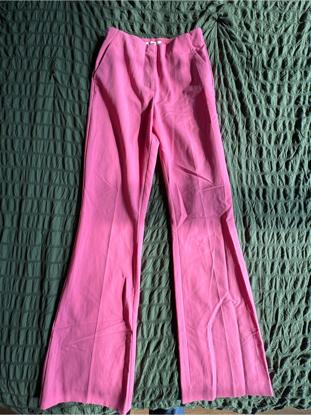 H&M Pink Boot Cut Pants